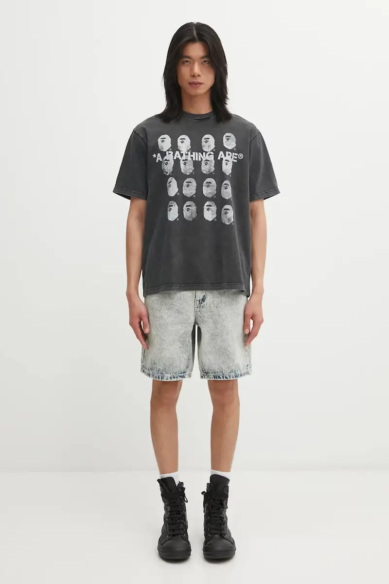 AAPE Jeans Uomo Blu 3816957 miniatura 5