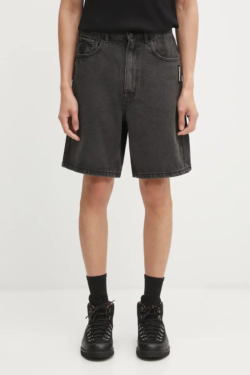 AAPE Jeans Uomo Nero 3817007