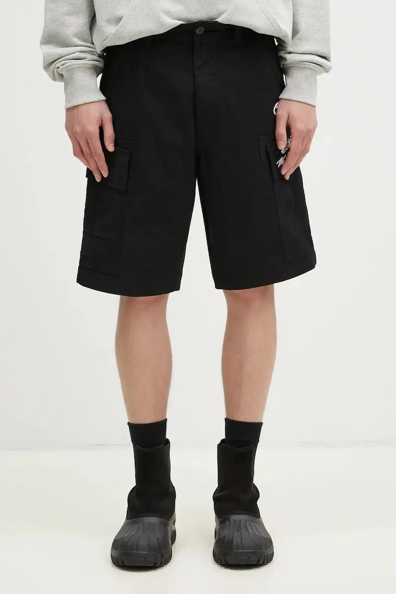 pantaloncini uomo colore nero AAPSPMA684XXM