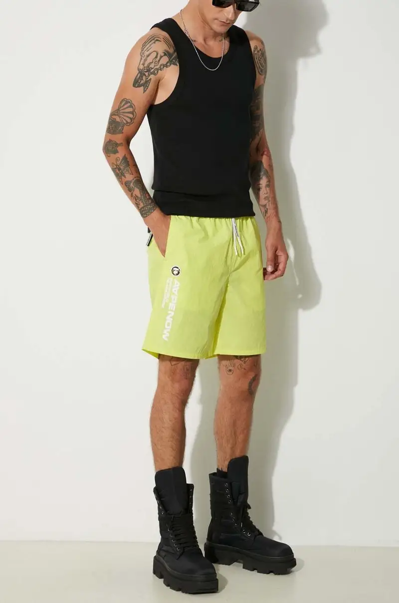 pantaloncini uomo colore verde AAPSPMA669XXM