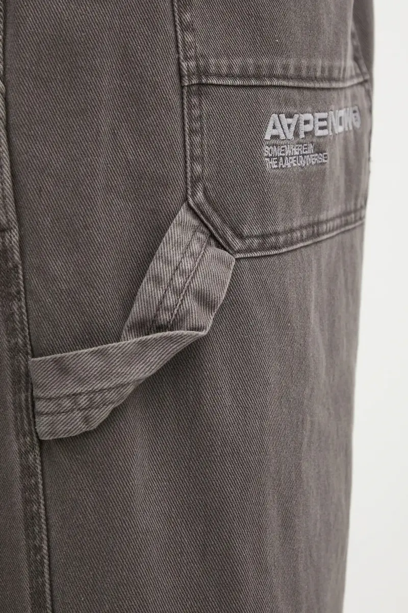 pantaloni in cotone Now uomo colore grigio AAPPTMC629XXP miniatura 4