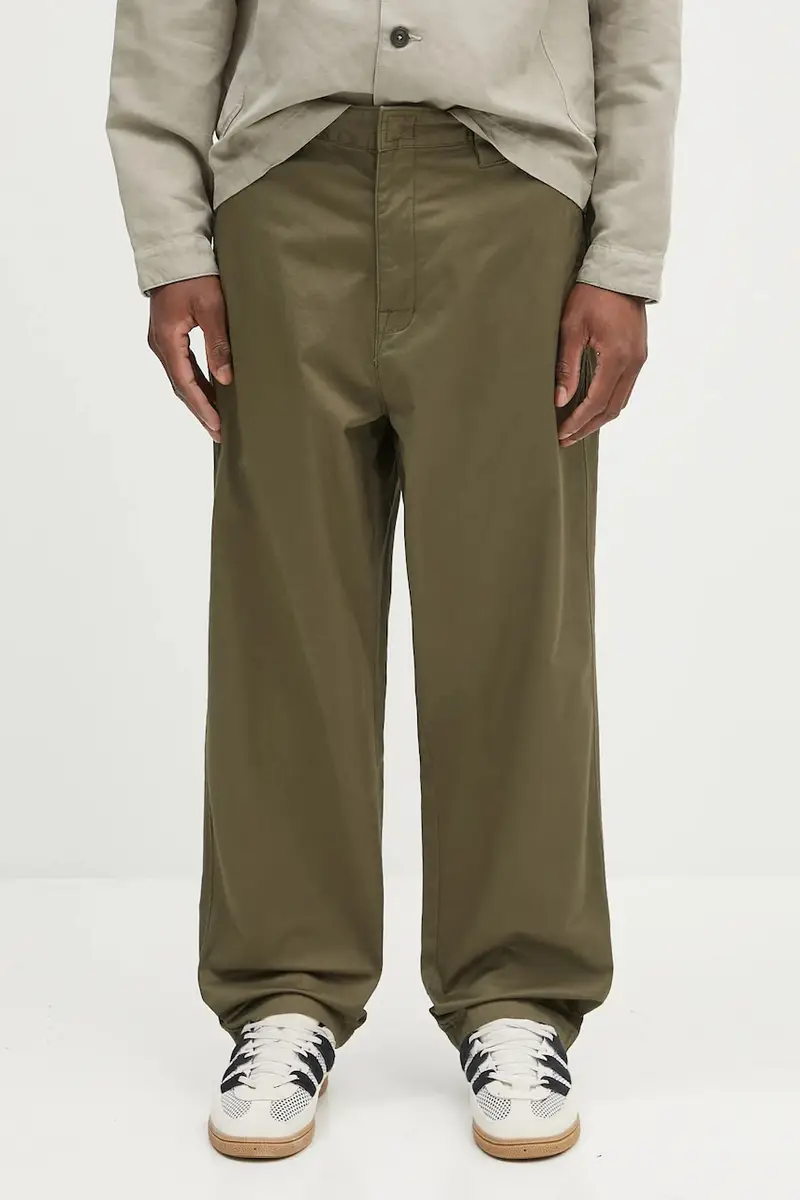 pantaloni Now Woven uomo colore verde AAPPTMB619XXN