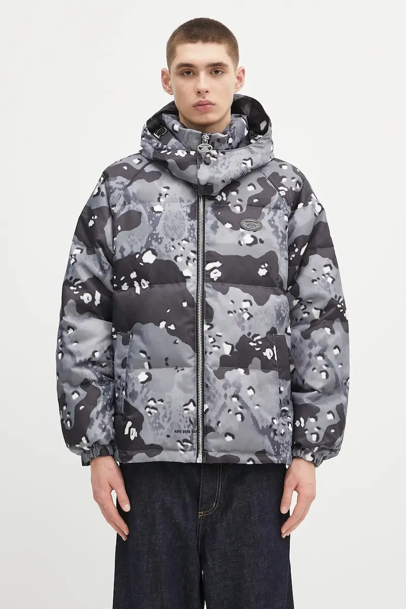 piumino Main Down colore grigio AAPDNM7666XXN