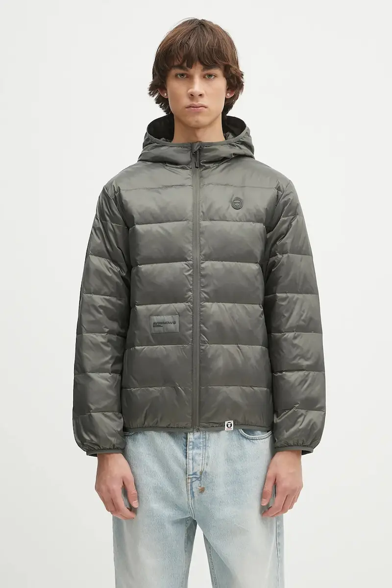 piumino Now Down colore verde AAPDNM7652XXN