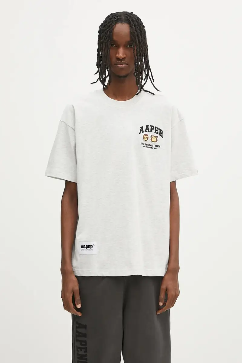 AAPE T-shirt Uomo Grigio 2249960