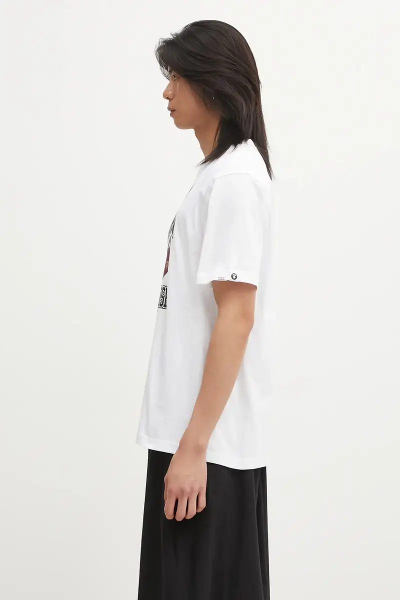 AAPE T-shirt Uomo Bianco 3816950 miniatura 2