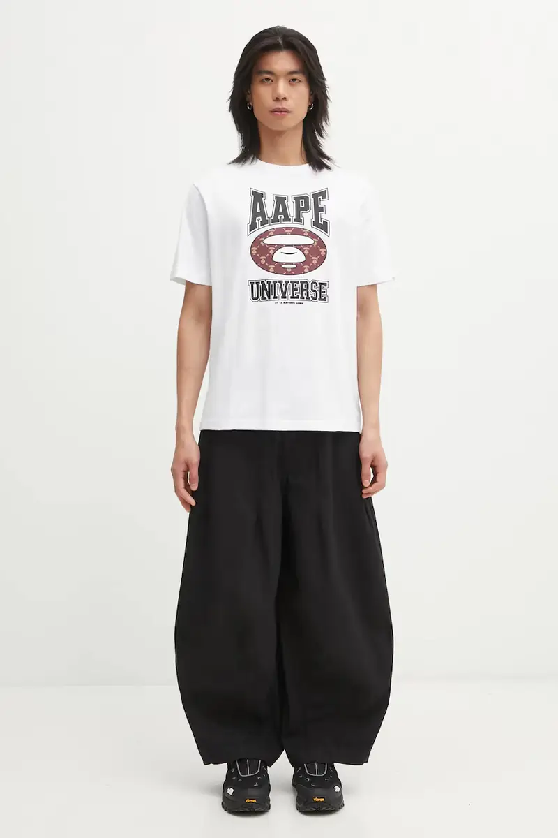 AAPE T-shirt Uomo Bianco 3816950 miniatura 5