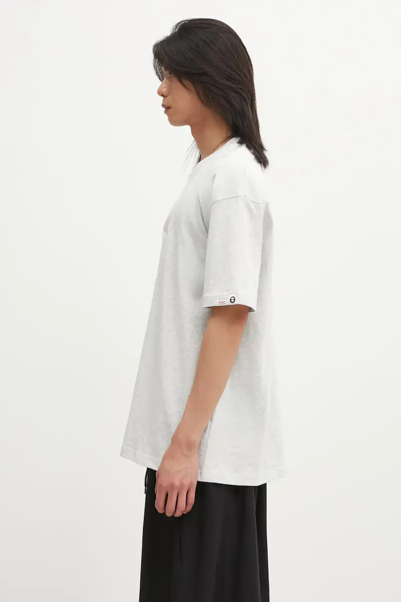 AAPE T-shirt Uomo Grigio 3816973 miniatura 2