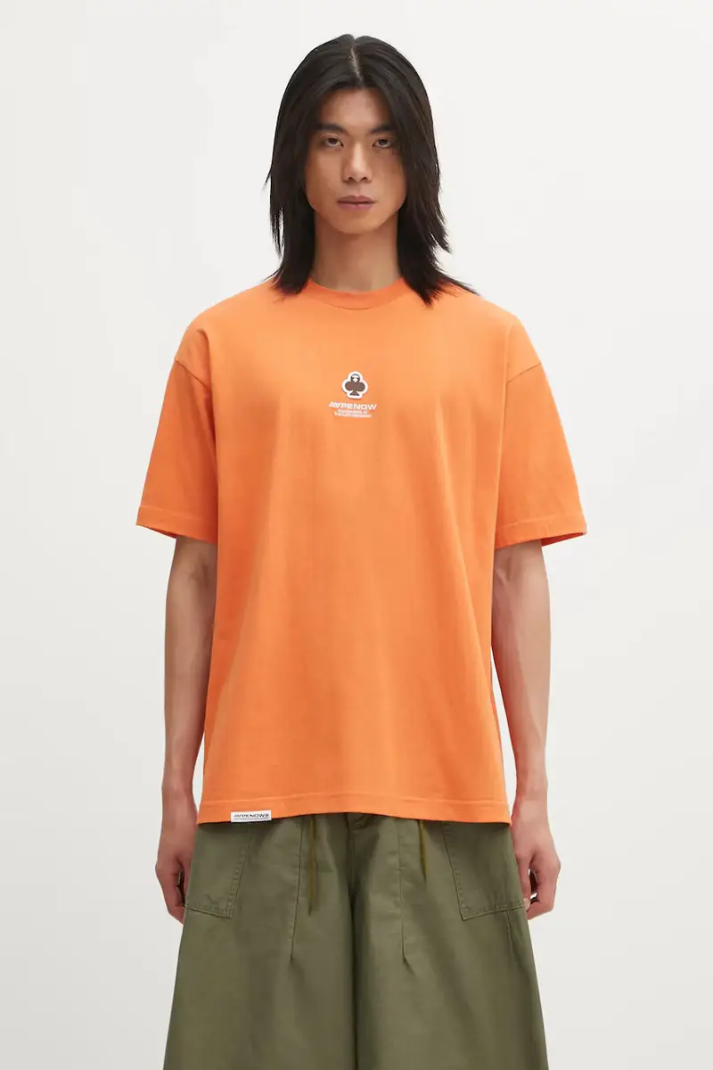 AAPE T-shirt Uomo Arancione 3798450