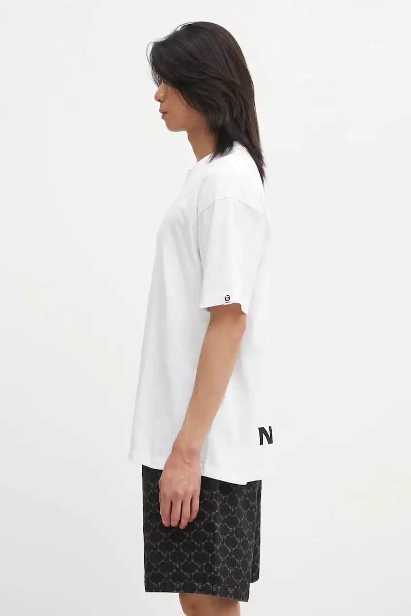 AAPE T-shirt Uomo Bianco 3798476 miniatura 2