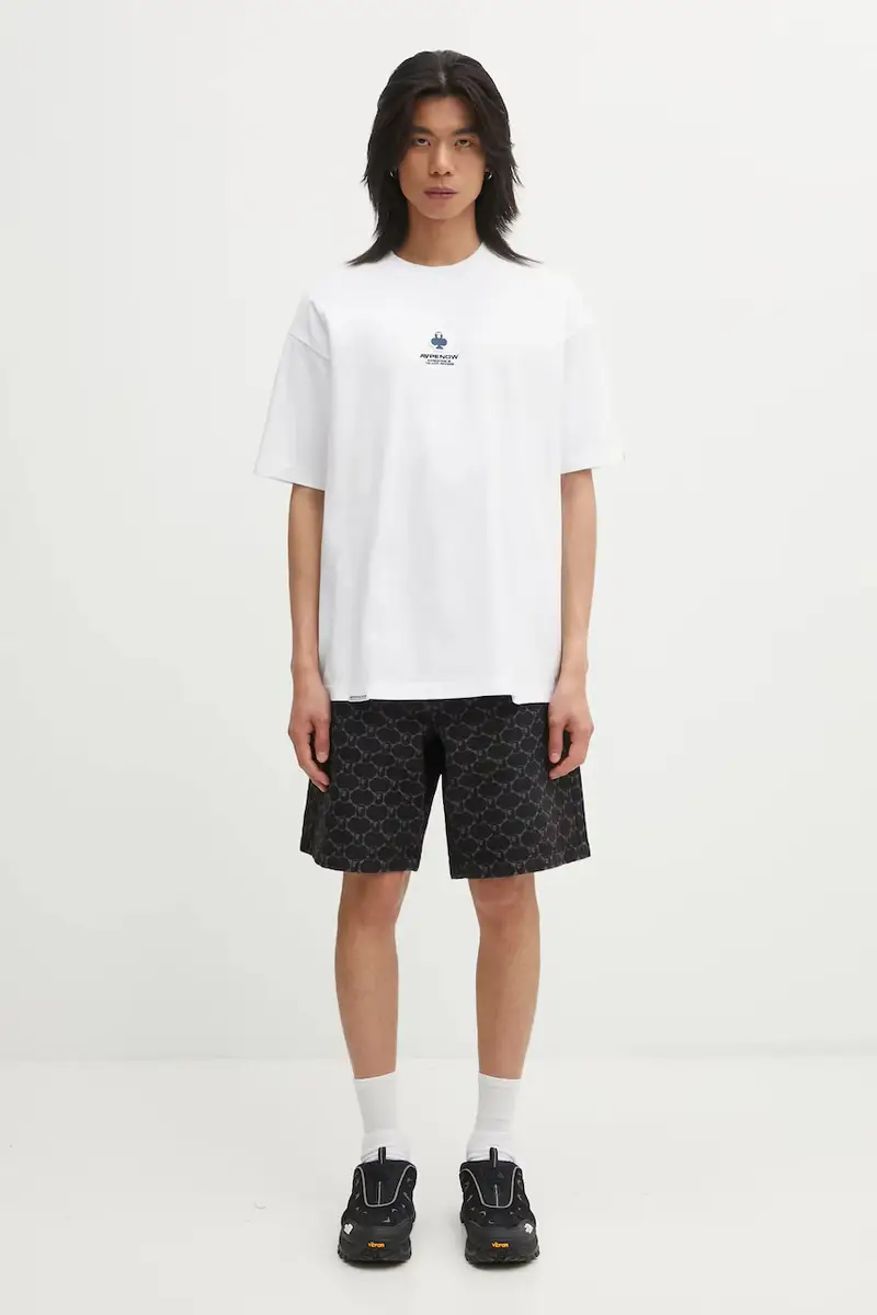 AAPE T-shirt Uomo Bianco 3798476 miniatura 5