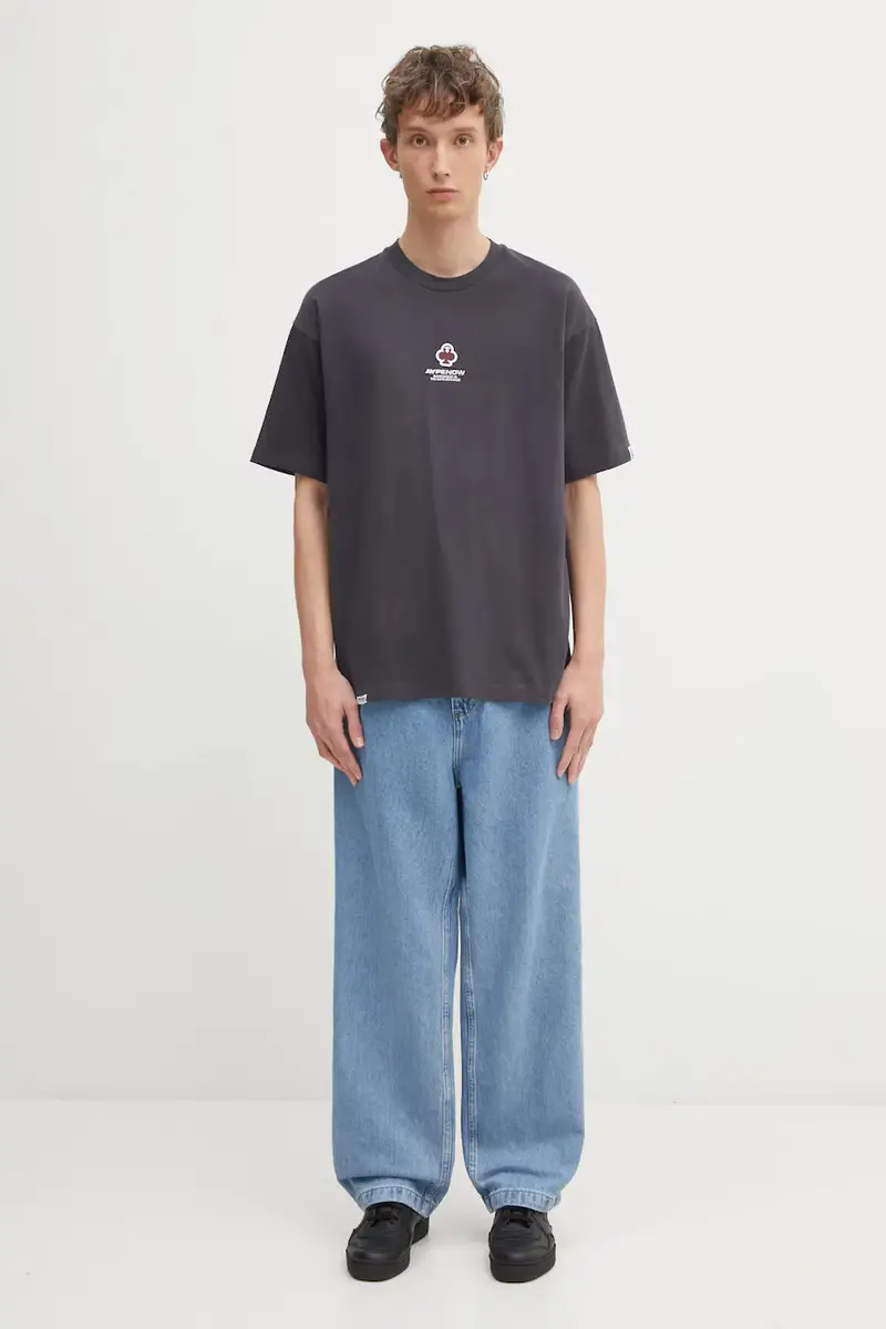 AAPE T-shirt Uomo Grigio 3798530 miniatura 5