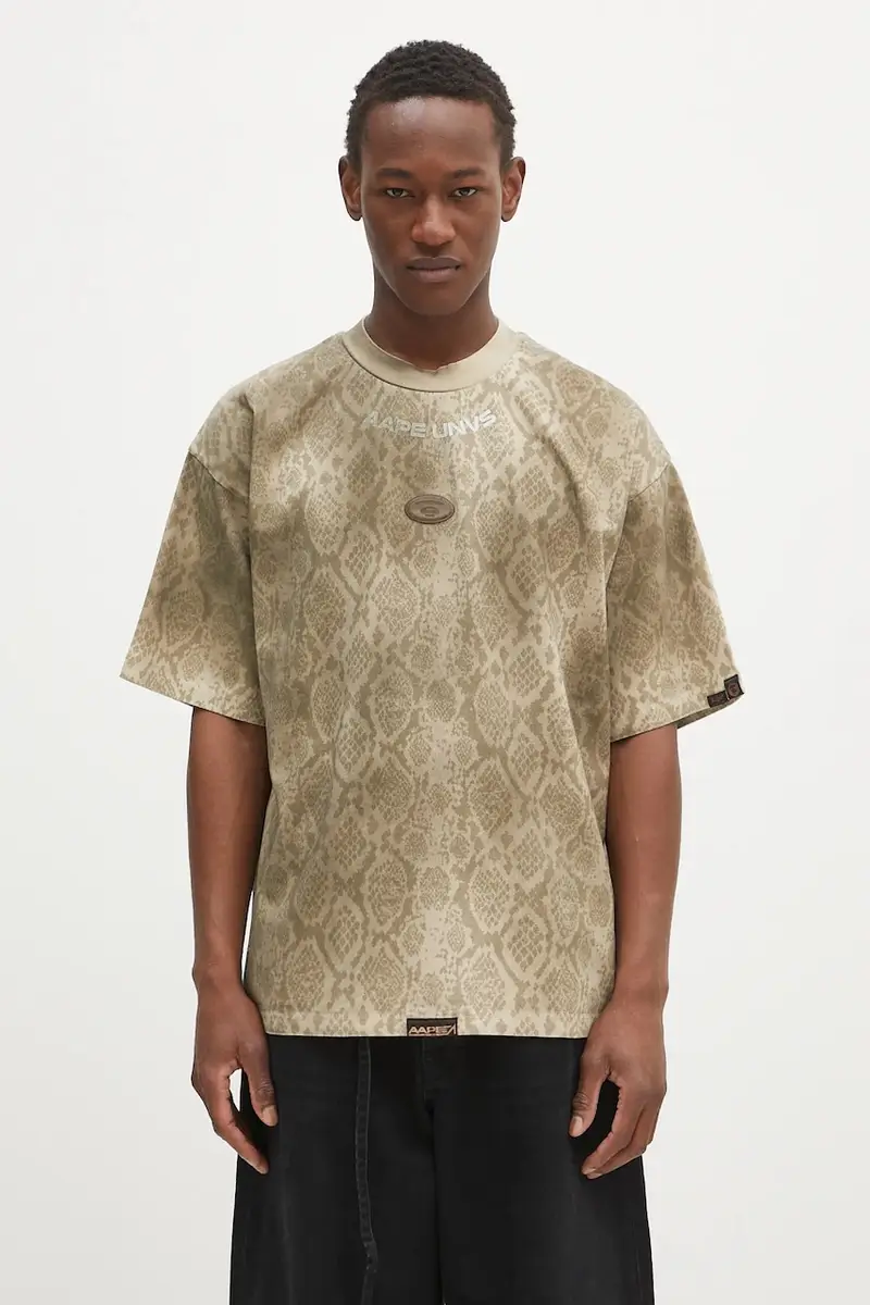 AAPE T-shirt Uomo Beige 2242530
