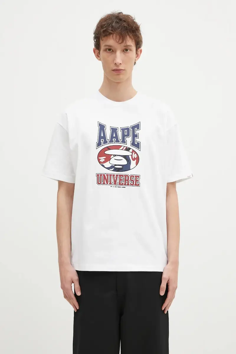 AAPE T-shirt Uomo Bianco 2244318