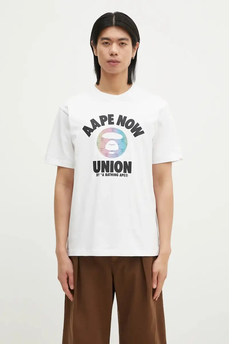 AAPE T-shirt Uomo Bianco 2244305