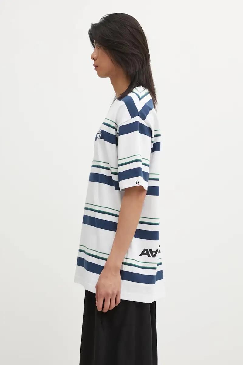 AAPE T-shirt Uomo Bianco 3798480 miniatura 2