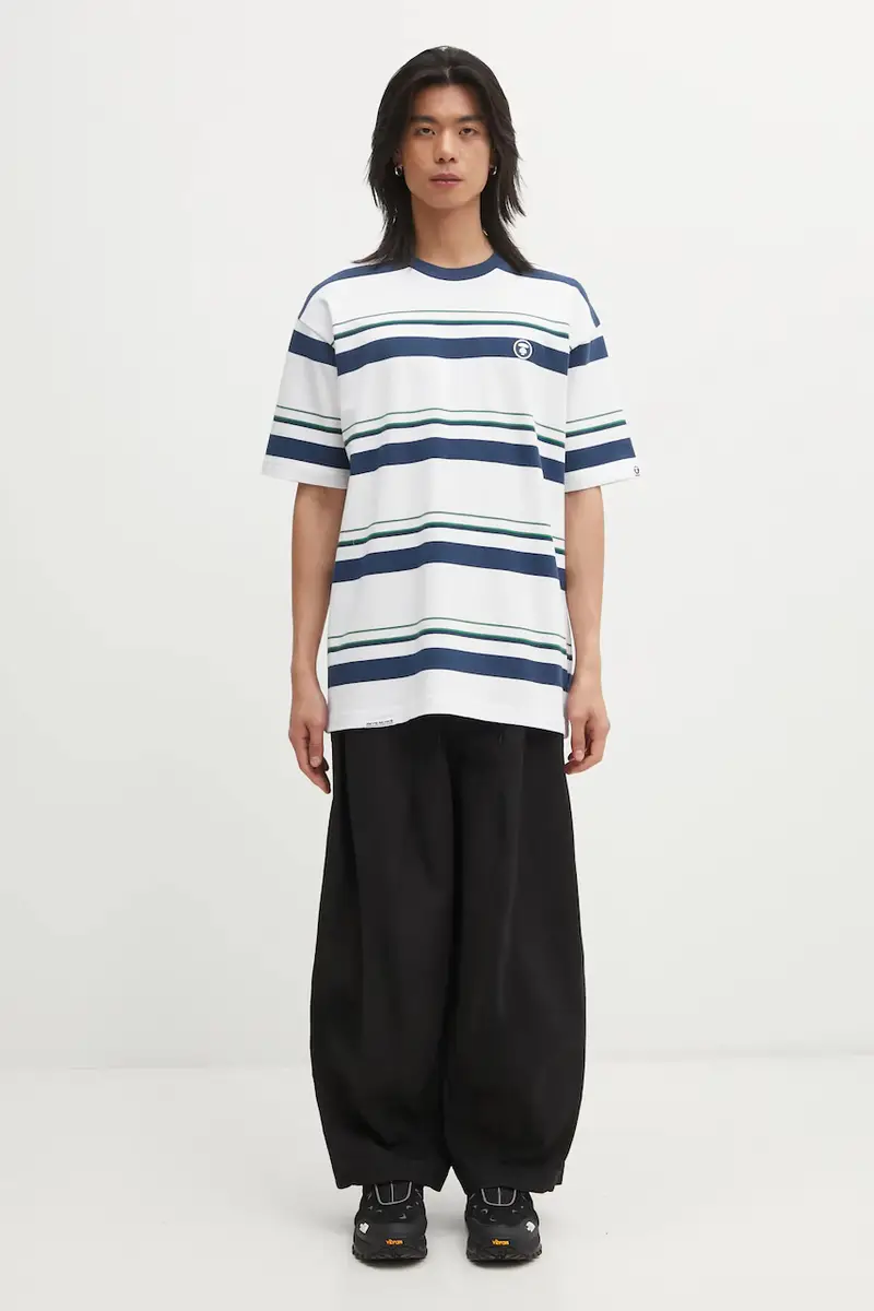 AAPE T-shirt Uomo Bianco 3798480 miniatura 5