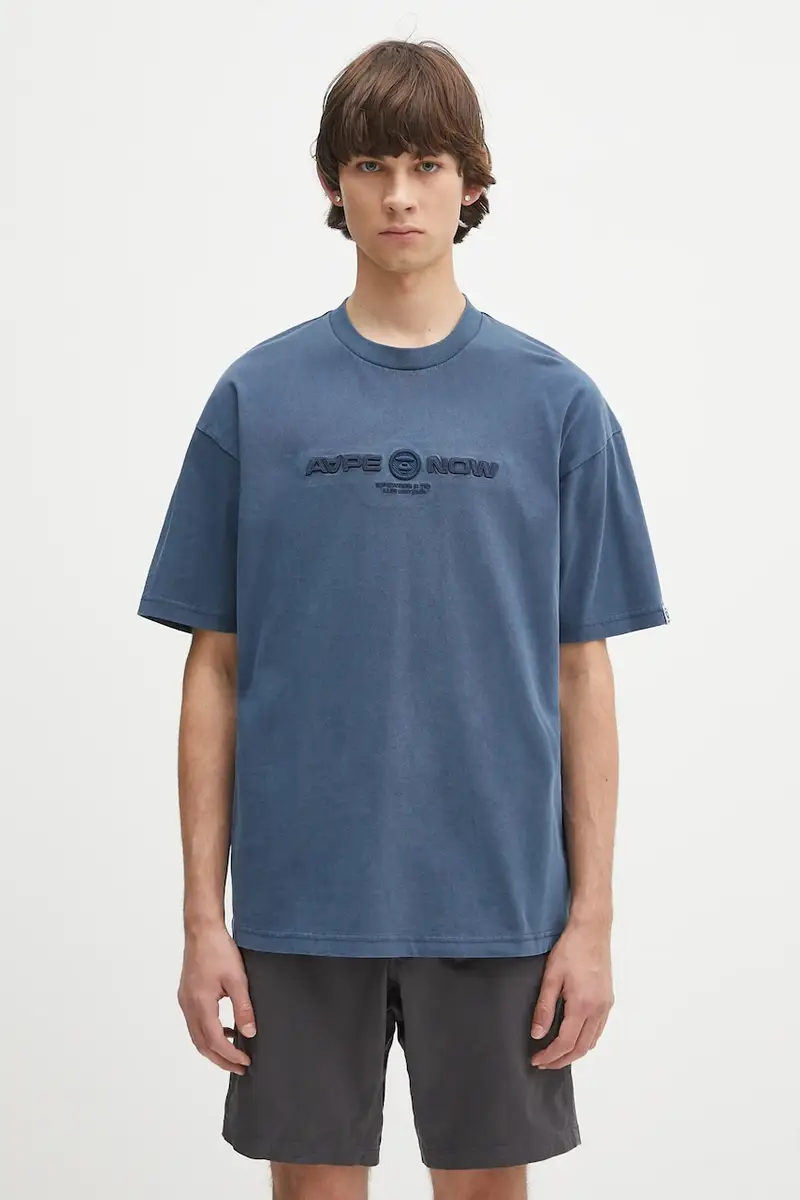 AAPE T-shirt Uomo Blu 2247699