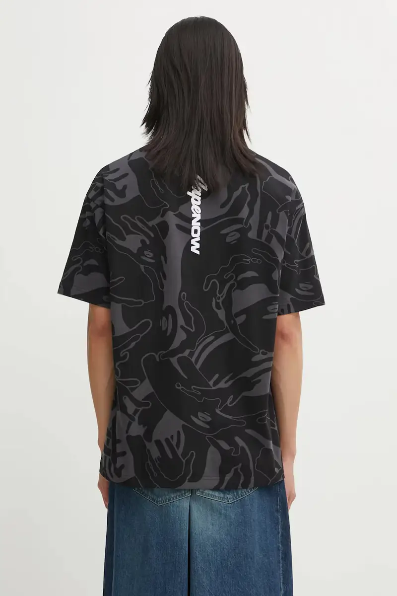 AAPE T-shirt Uomo Nero 3817002 miniatura 3