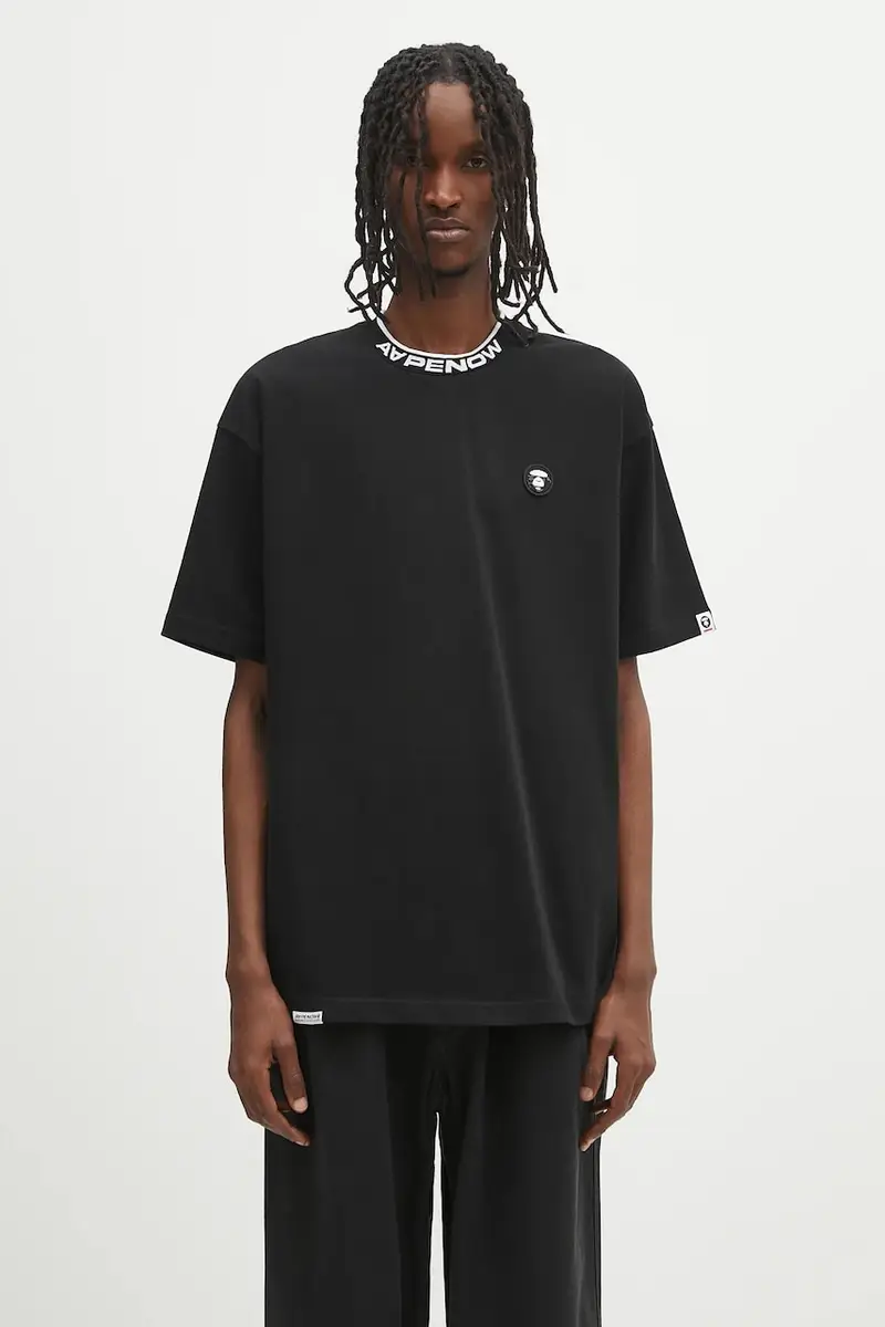 AAPE T-shirt Uomo Nero 2257091