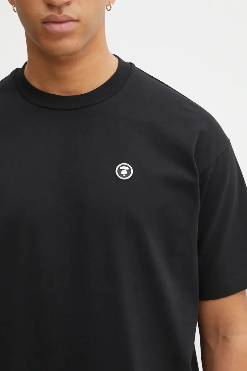 AAPE T-shirt Uomo Nero 3798663 miniatura 4