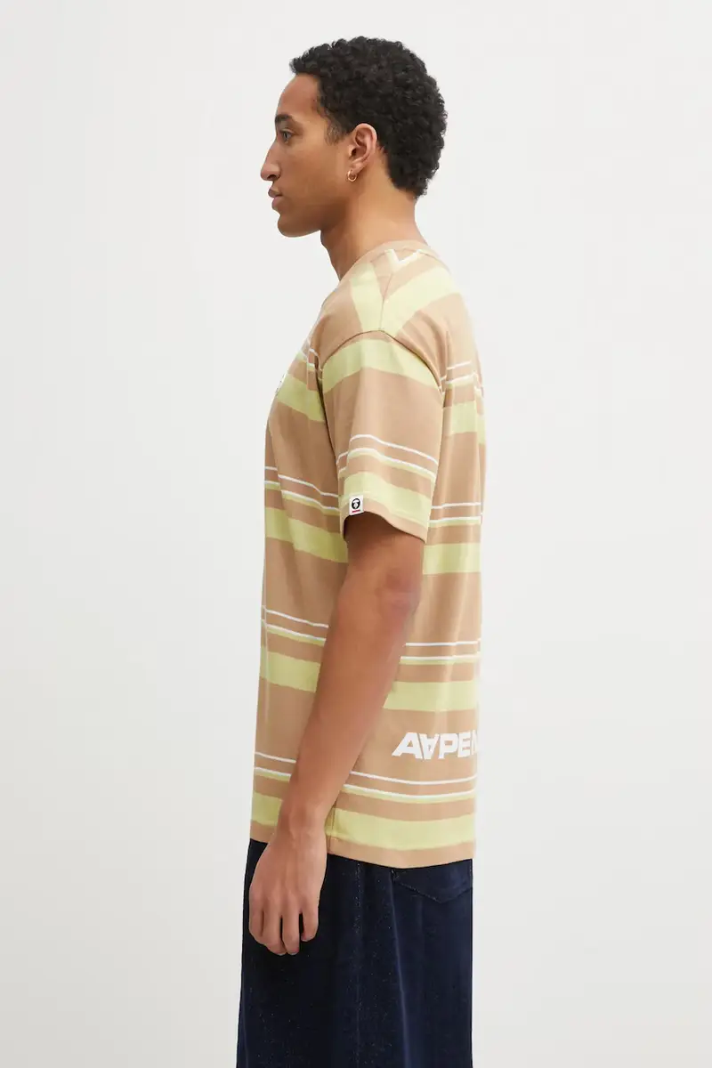 AAPE T-shirt Uomo Verde 3798710 miniatura 2