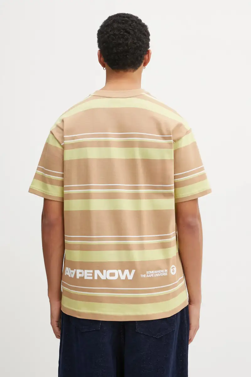 AAPE T-shirt Uomo Verde 3798710 miniatura 3