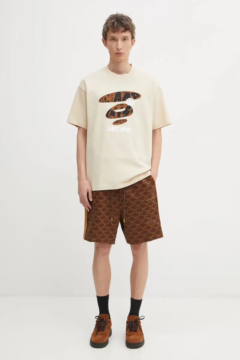 AAPE T-shirt Uomo Beige 3740168 miniatura 5