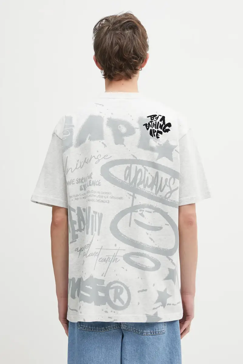 AAPE T-shirt Uomo Grigio 3798533