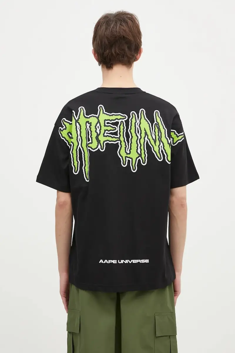 AAPE T-shirt Uomo Nero 2255330