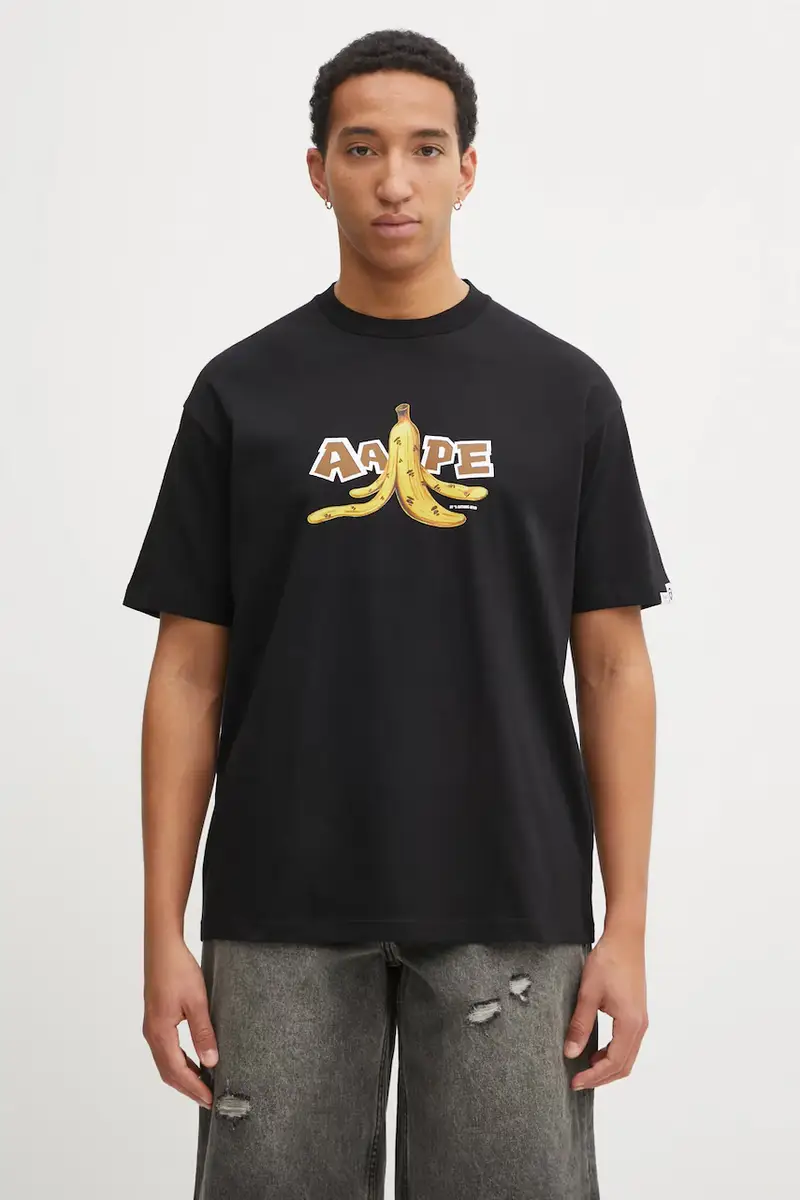 AAPE T-shirt Uomo Nero 3798665