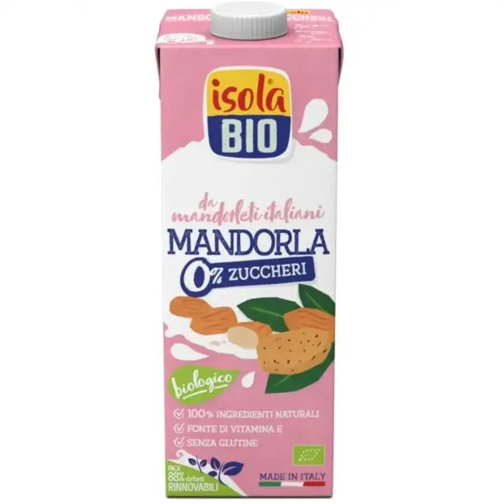 srl Bevanda Latte Di Mandorla 0% Zuccheri Isola Bio® 1Litro