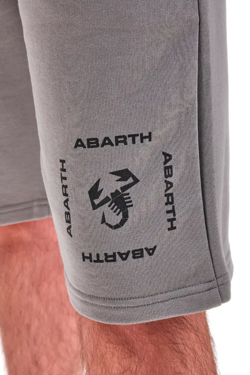 Pantaloncini Grigi in Cotone con Coulisse ABARTH AH26SS091 [IRON] miniatura 3