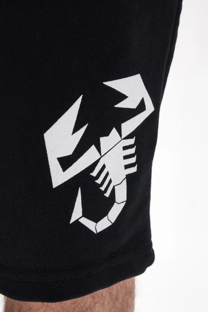 Pantaloncini Neri Made In Italy Abarth AH24SS168 [NERO] miniatura 4