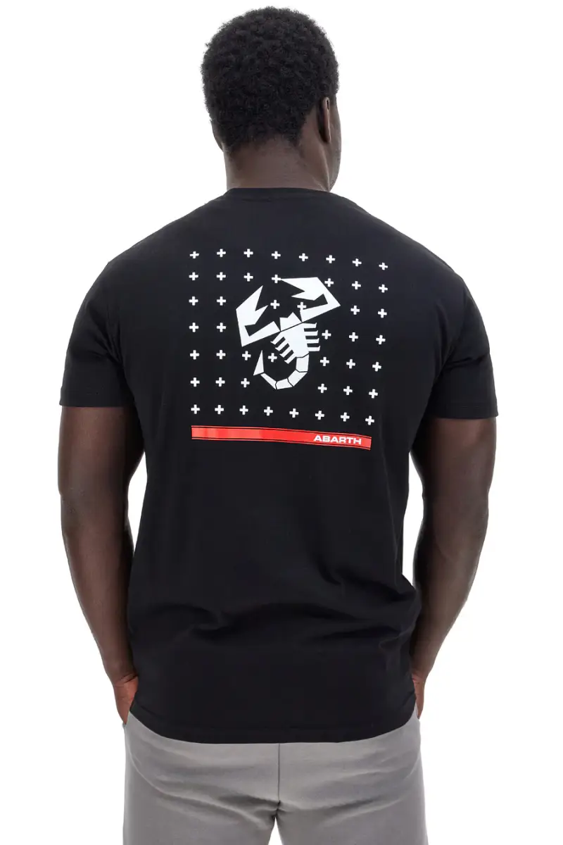 ABARTH T-shirt Nero 4366249 miniatura 4