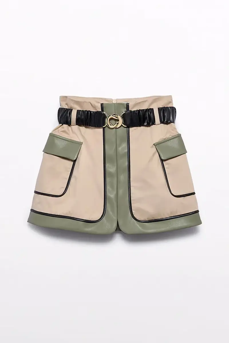 Abel & Lula Gonna Verde per Bambina miniatura 2