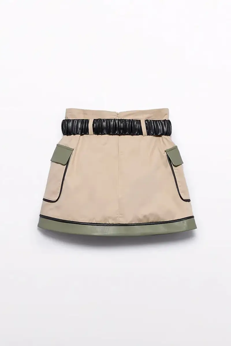 Abel & Lula Gonna Verde per Bambina miniatura 3