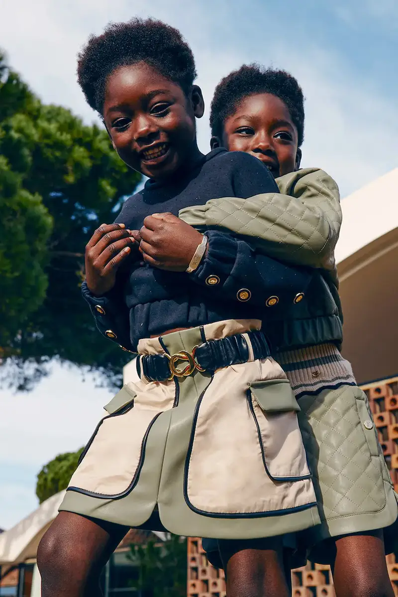 Abel & Lula Gonna Verde per Bambina