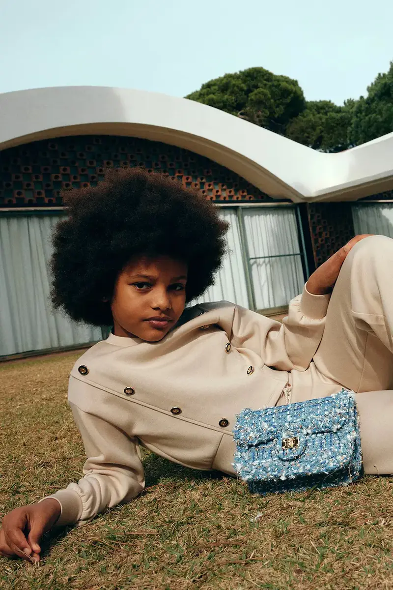 tuta per bambini Beige miniatura 5