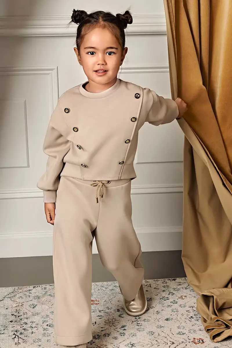 tuta per bambini Beige