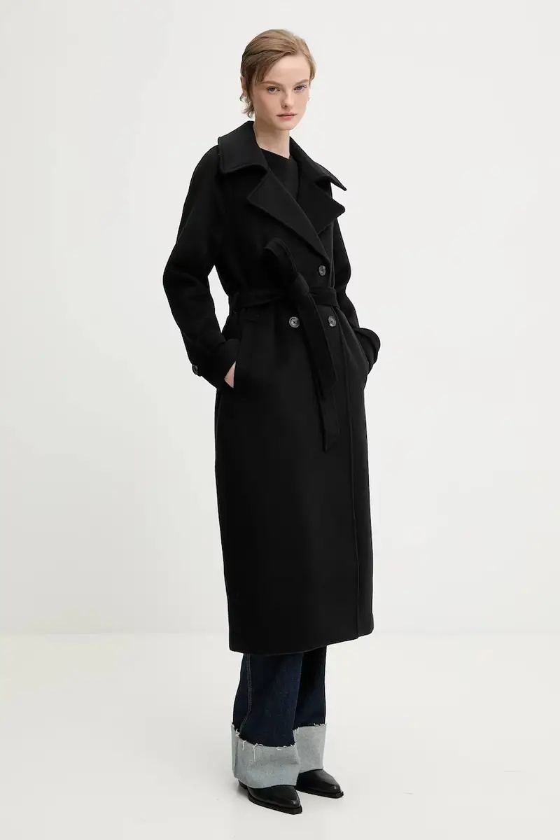 cappotto colore nero KI144-5191-900 miniatura 3