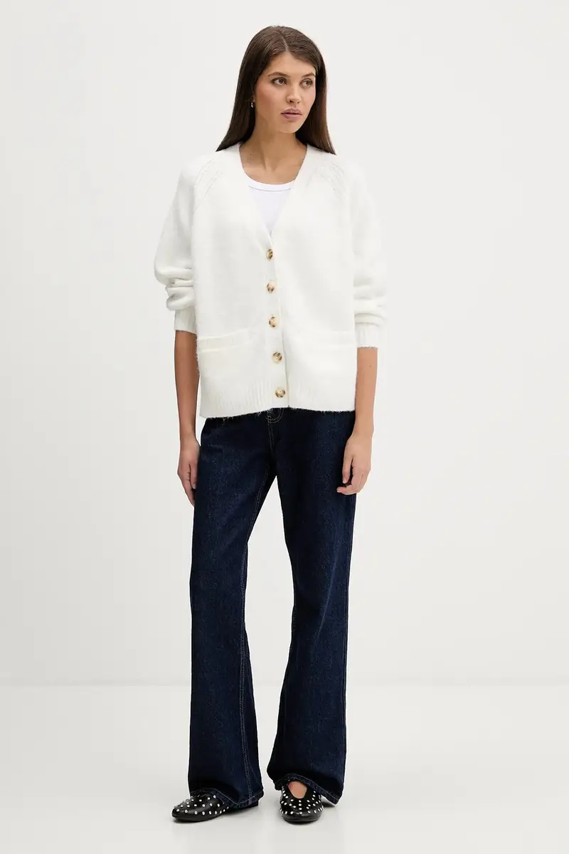 Abercrombie&Fitch Cardigan Bianco 3981022 miniatura 2
