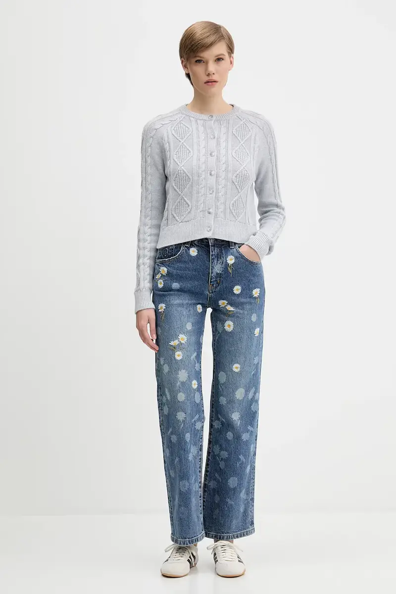 Abercrombie&Fitch Cardigan Donna Grigio 3770443 miniatura 2