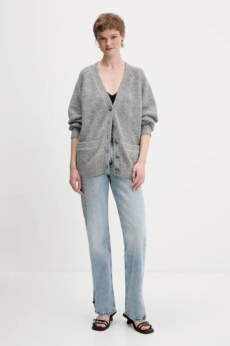 Abercrombie&Fitch Cardigan Grigio 4148819 miniatura 2