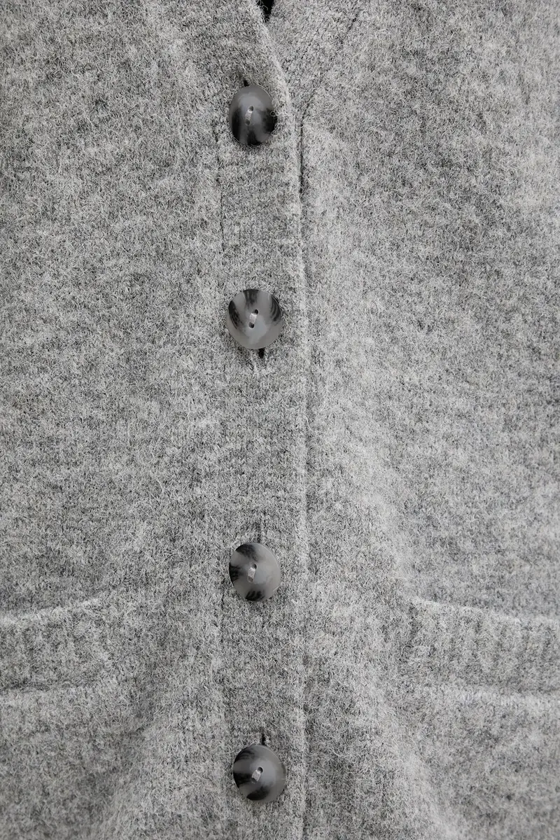 Abercrombie&Fitch Cardigan Grigio 4148819 miniatura 5