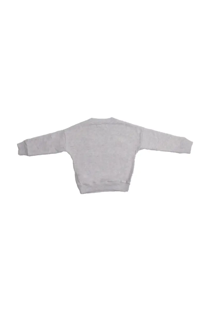 Felpa Bambina ABERCROMBIE & FITCH Grigio Afg i heart paris crew miniatura 2