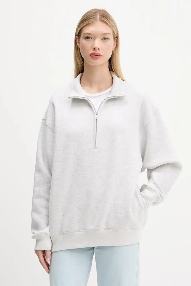 felpa donna colore grigio KI152-5256-112