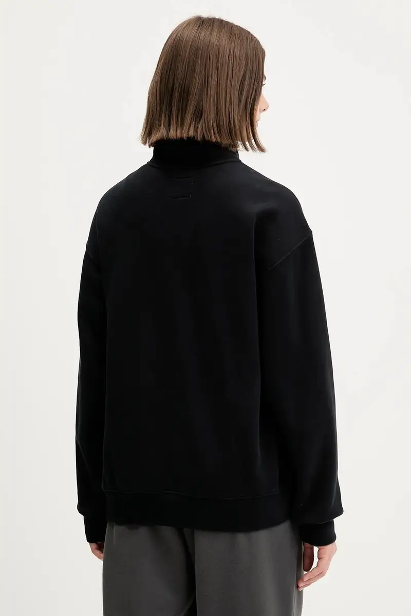 felpa donna colore nero KI152-5418-900 miniatura 3