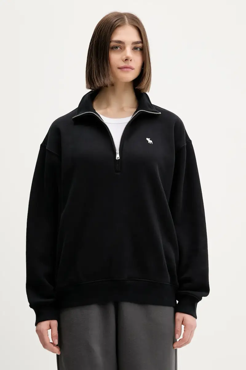 felpa donna colore nero KI152-5418-900