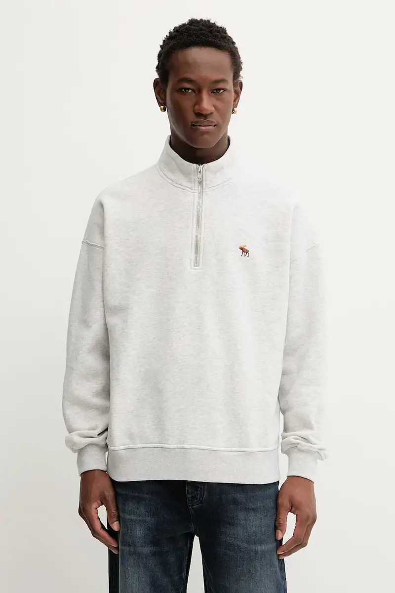 felpa uomo colore grigio KI122-5541-112